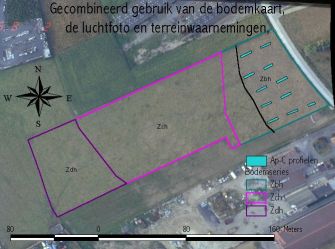 Adegem - Archeologische site Vliegplein: combinatie bodemkaart, luchtfoto en terreinwaarnemingen