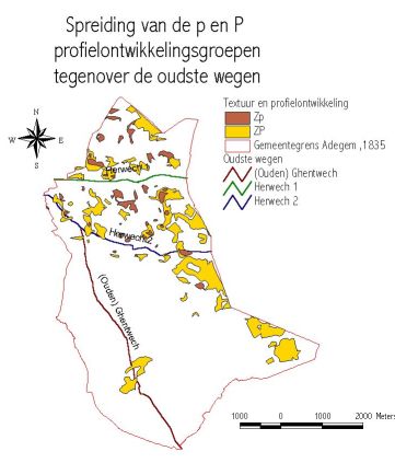 Adegem - Spreiding profielontwikkelingsgroepen vs. oudste wegen