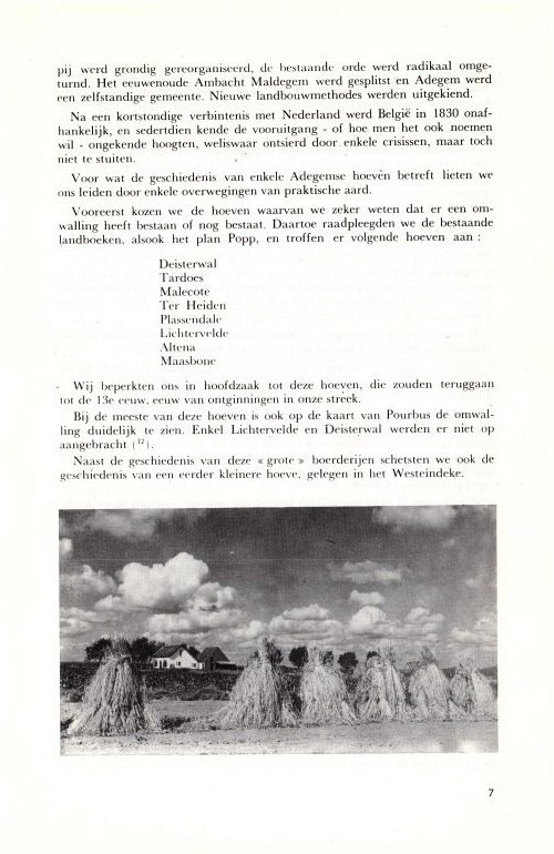 Adegemse Hoeven - Ten Geleide (2)
