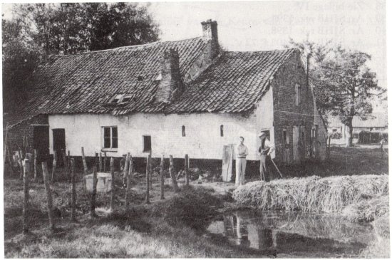 De hoeve van de gebroeders De Pauw - achtergevel