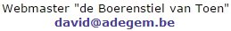 Webmaster de Boerenstiel van Toen