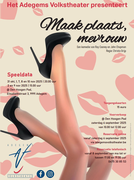 AVT Affiche Maak Plaats Mevrouw
