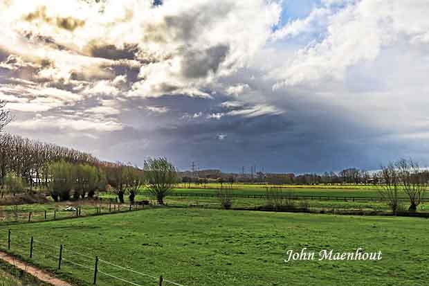 Adegem - Panorama Oosteindeke