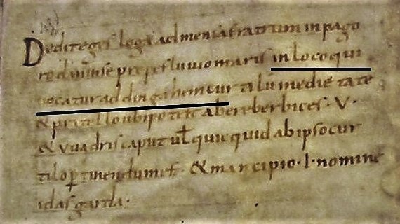 Addingahem - oudste vermelding in de Annales abbatiae Sancti-Petri Blandiniensis