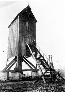 De Molen Standaert wordt geveld