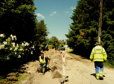 EVEN VERKEERSLICHTEN OP MALECOTE