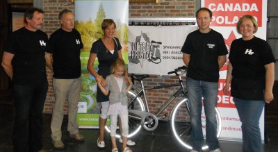 DE FAMILIE COPPENS WINT DE FIETSZOEKTOCHT DE SLIMSTE FIETSERS