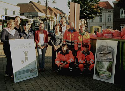 GEMEENTE, POLITIE EN OCMW TEGEN ZWERFVUIL