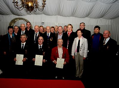 ADEGEMSE LAUREATEN VAN DE ARBEID ONTVANGEN IN MALDEGEM