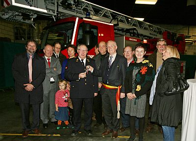 MALDEGEMSE BRANDWEER HEEFT EEN NIEUWE LADDERWAGEN