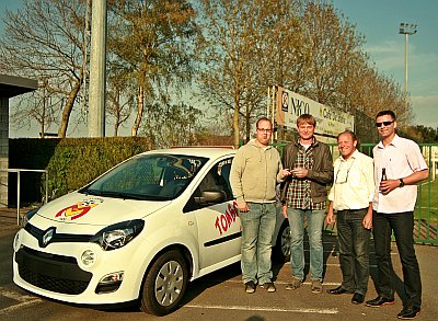 HANS VAN DE STEENE WON DE AUTO VAN KSK MALDEGEM