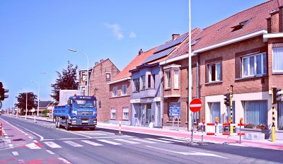 OPNIEUW VERKEER IN BEIDE RICHTINGEN IN DE STAATSBAAN