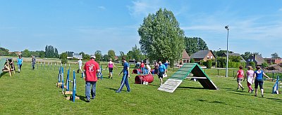 EERSTE INTERCLUBWEDSTRIJD OP DE NIEUWE LOCATIE