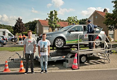 POLITIECONTROLE MET TUIMELWAGEN ALS EXTRAATJE