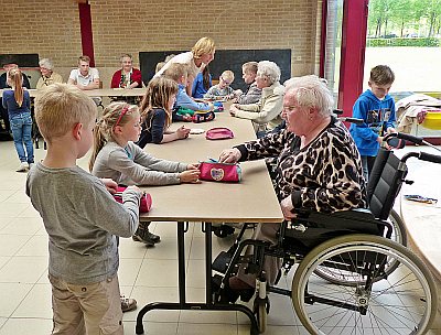 DRUKKE DAGEN VOOR DE LEERLINGEN VAN 1A VAN DE PAPAVER