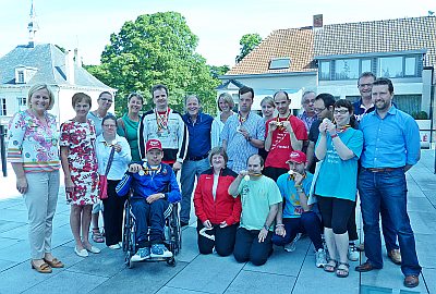 MALDEGEM ONTVING MEDAILLEWINNAARS VAN DE VIERKLAVER