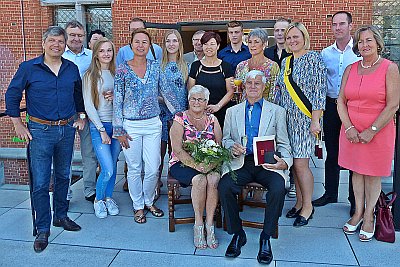 EDDY EN JEANNINE VIERDEN HUN GOUDEN HUWELIJKSJUBILEUM