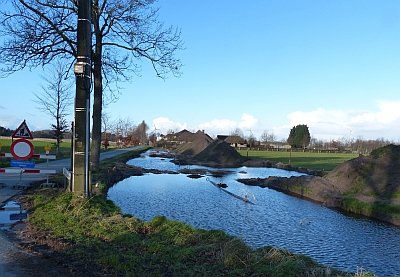 WATEROVERLAST VERTRAAGT WERKEN IN MALECOTE