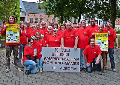 HIGHLAND GAMES TERUG IN ADEGEM