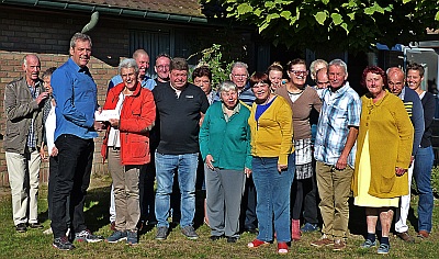 GAAIBOLMARATHONTEAM OP BEZOEK BIJ DE VIERKLAVER