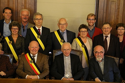 AARTSBISSCHOP JOZEF DE KESEL OP BEZOEK IN EEKLO