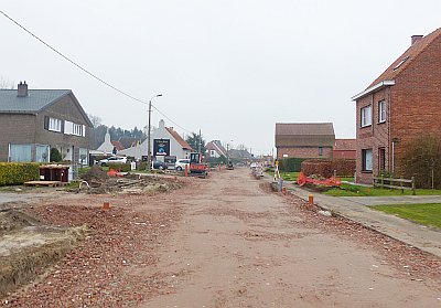 SPANJAARDSHOEK EN KRUISKEN KRIJGEN AFGELIJNDE PARKEERZONE