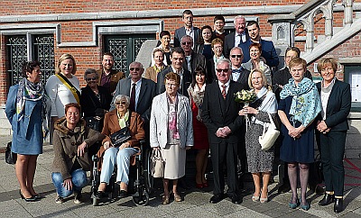 JAAK EN JACQUELINE VONDEN ELKAAR OP DE DANSVLOER