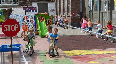 KLEUTERS WERKTEN AAN HUN STUURVAARDIGHEID