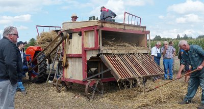 DEMONSTRATIES MET RETRO TRACTOREN EN MOTOREN