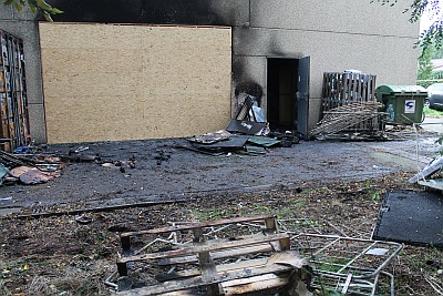 BRAND ZORGT VOOR VERVROEGDE SLUITING VAN BLOKKER