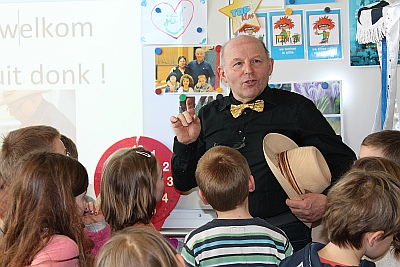 OMER VAN CAESEELE OP BEZOEK IN DE VBS DE PAPAVER