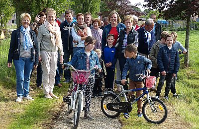 KERKWEGEL BIJLEVE IN ERE HERSTELD