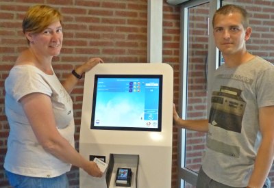 ST. ANNAZWEMBAD VOERDE TICKETAUTOMAAT IN