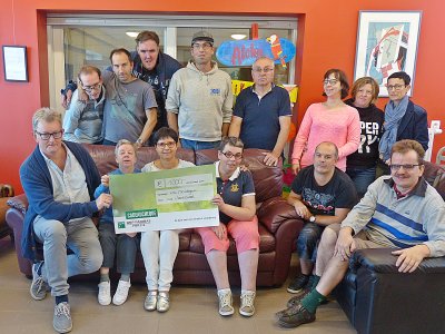 KSK MALDEGEM SCHONK 1000 EURO AAN KADOE