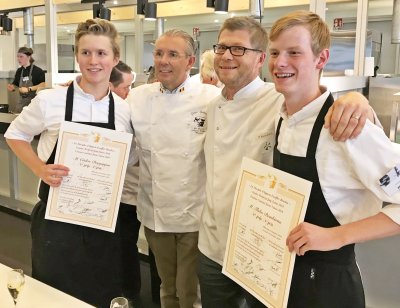 CEDRIC EN THIBO WINNEN PRESTIGIEUZE KOOKWEDSTRIJD JONG TALENT