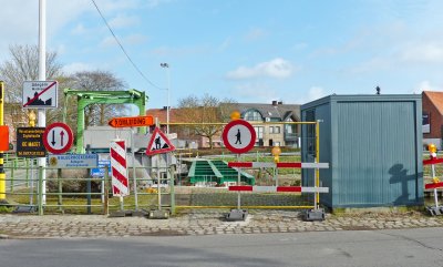 MIDDEN APRIL IS DE FIETSBRUG TERUG