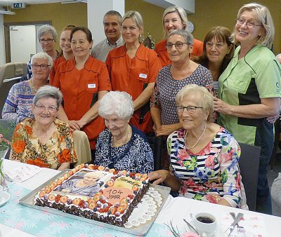 GERMAINE DE SMET WERD 104 JAAR