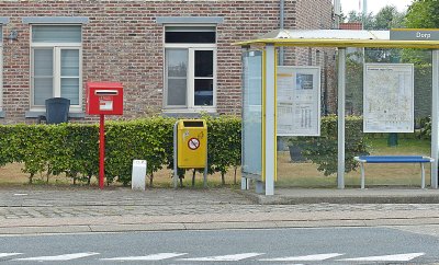 BPOST BRIEVENBUS VERHUISDE NAAR DE OVERKANT