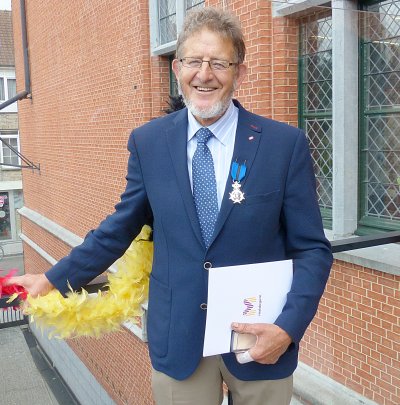 BOUDWIJN DE SCHEPPER VERHEVEN IN DE ORDE VAN KONING LEOPOLD II