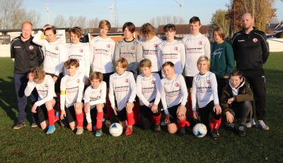 U15 VK ADEGEM SPELEN EEN NIVEAU HOGER