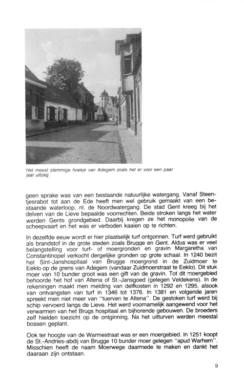 Omtrent Adegem - Adegem, een korte historiek (2)