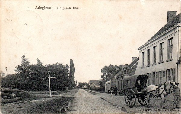 Adeghem - De groote baan.