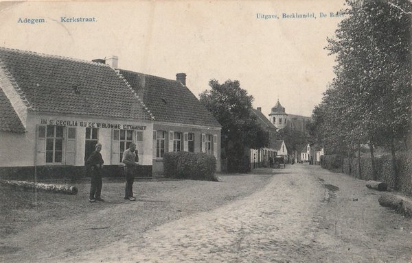 Adegem. - Kerkstraat.
