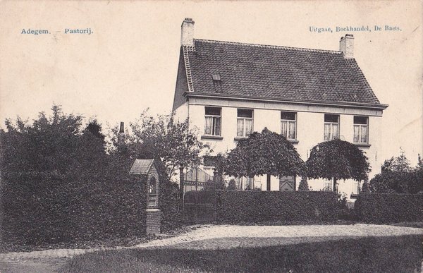 Adegem. - Pastorij.