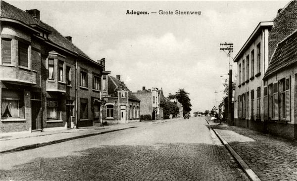Adegem. - Grote Steenweg