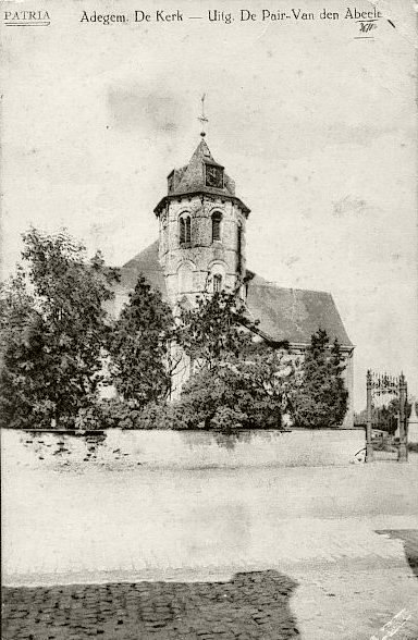 Adegem. De Kerk