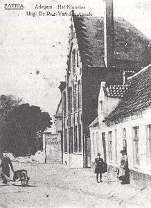 Het klooster eind 19e eeuw