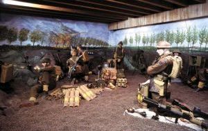 Binnen in 't museum